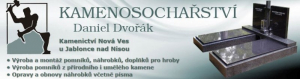 Kamenosochařství Daniel Dvořák - výroba a čištění pomníků, opravy náhrobků