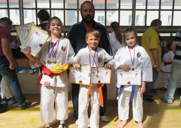 Okinawa Karate a Kobudo Liberec zabodoval v Brně