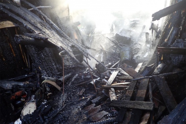Požár kolny na Jablonecku způsobil škody za 100 000 korun
