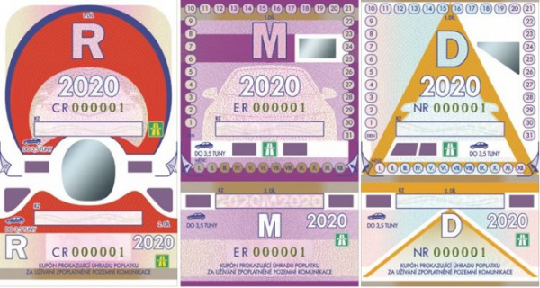 Papírové dálniční známky pro rok 2020 jsou naposled  v prodeji, od poplatku budou osvobozena ekologická auta