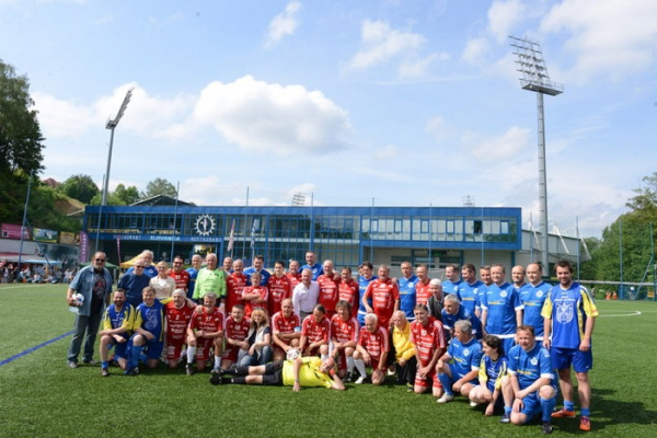 Fotbalový zápas sehráli na pomoc hospici Libereckého kraje
