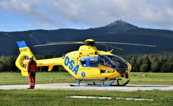 Liberecké letiště se rozrostlo o nový heliport pro záchranáře
