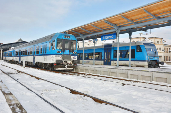 Hlavní změny v regionální dopravě Českých drah v Libereckém kraji