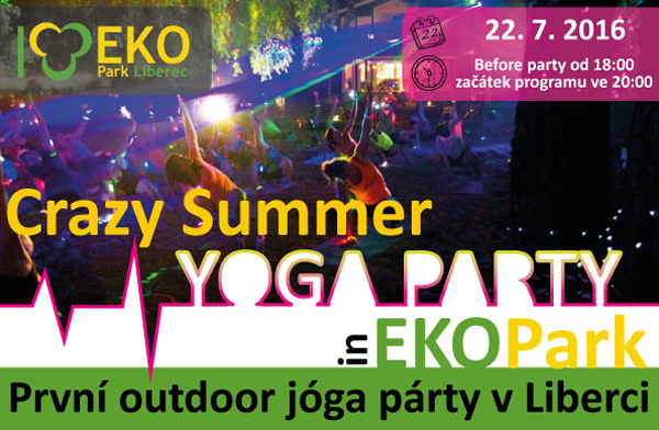 V červenci zamíří do EKOParku Liberec stovky jogínů a jogínek na největší jóga párty v kraji