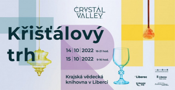Libereckou knihovnu promění na dva dny desítky sklářů v Křišťálové trhy