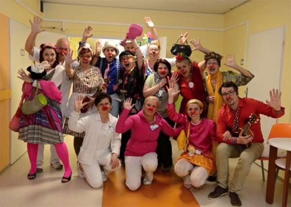 Zdravotní klauní navštívili seniory v liberecké nemocnici