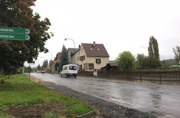 Rekonstrukce silnice II/270 v Jablonném v Podještědí pokračuje